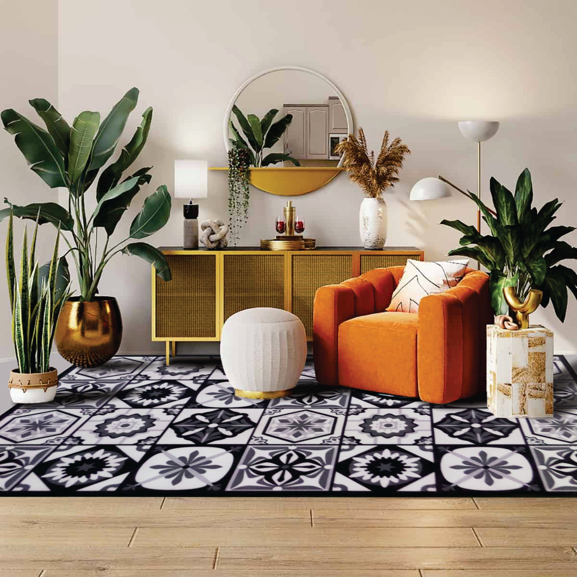 Alfombra Vinilica Magic Mat calcareo 120x180 Cm 100