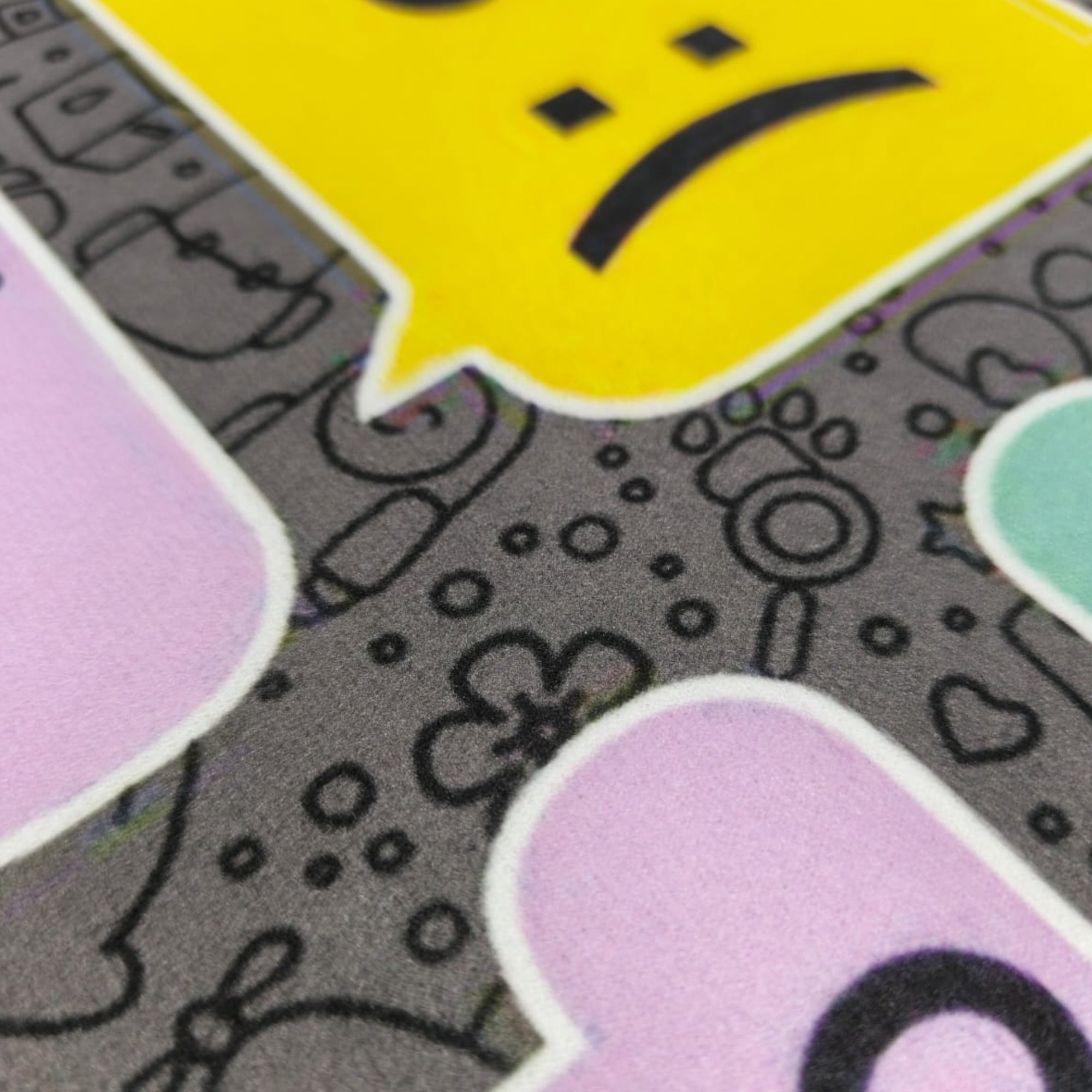 Tapete De Entrada Nuestra Tierra Impreso 40x60 Cm 100 (Setx2 unidades)