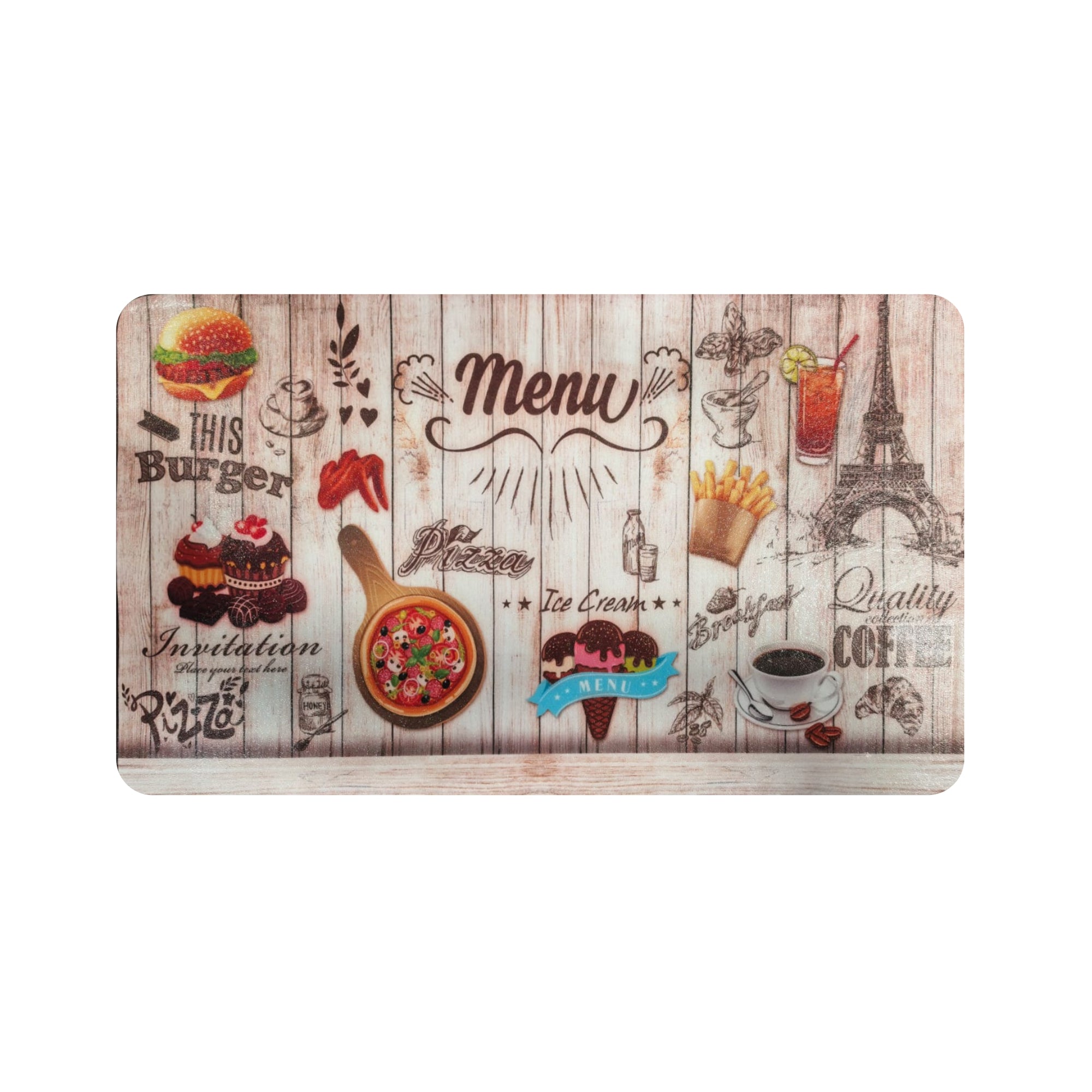 Alfombra Vinilica Kitchen 50x90 Cm (100)