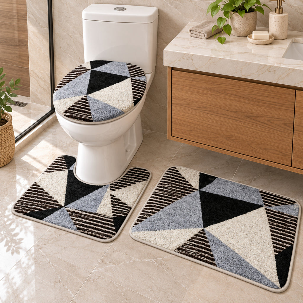 Juego De Baño Lucca por 3 Piezas 100