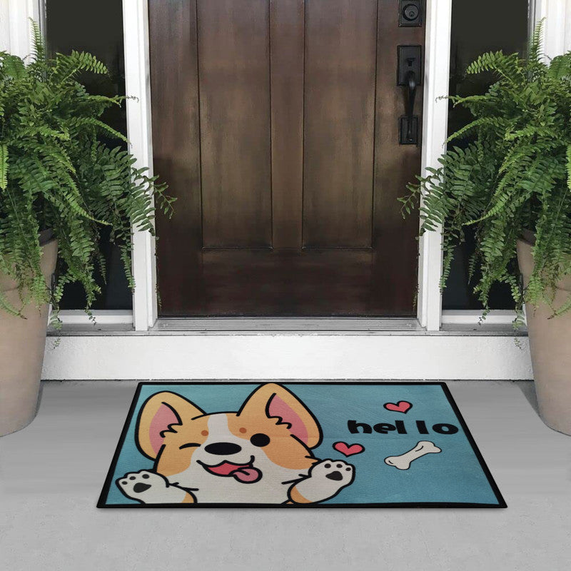 Tapete De Entrada Impreso Pet 45x70 Cm Setx2 Unds 01