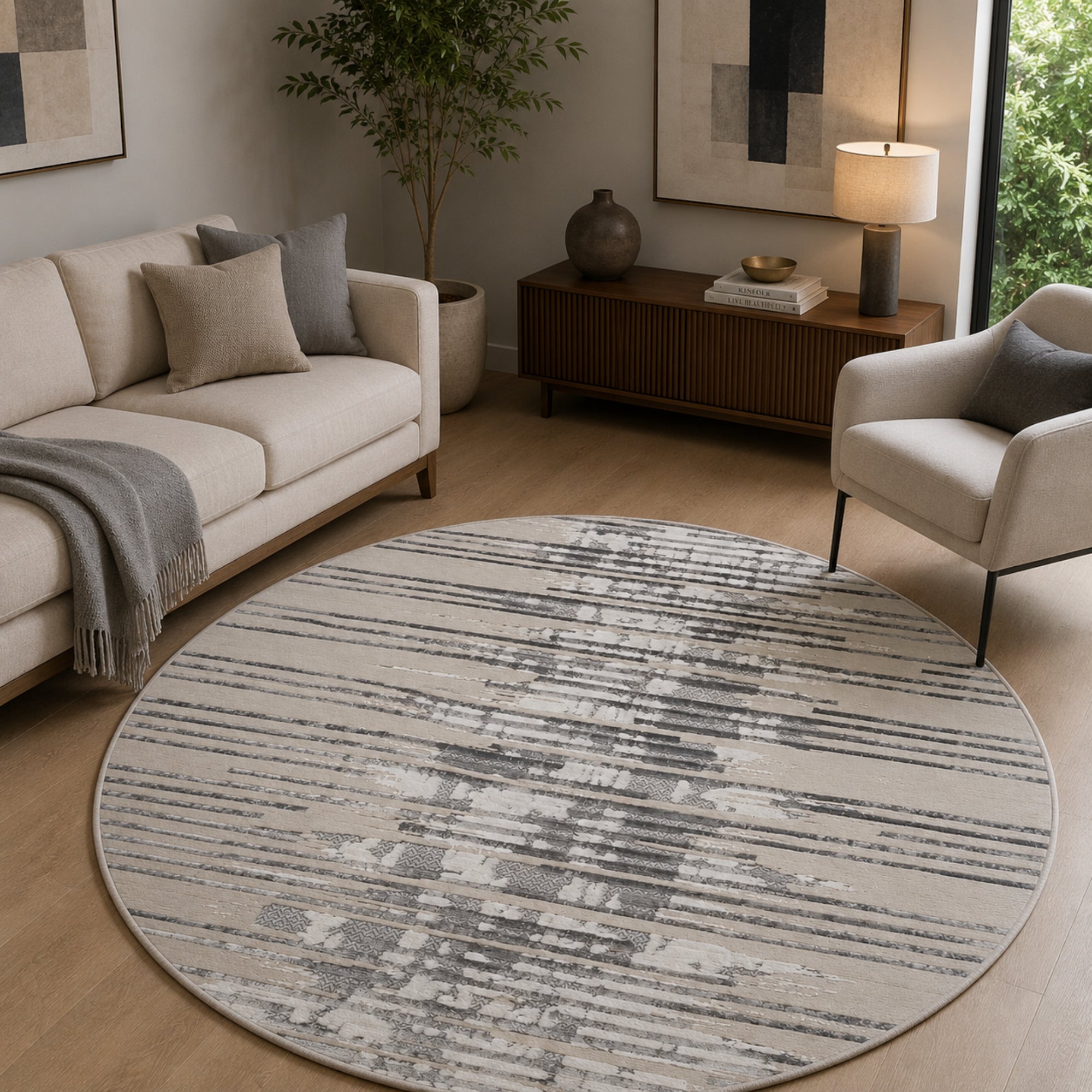 Alfombra Dakota Redonda 200x200 Cm 200