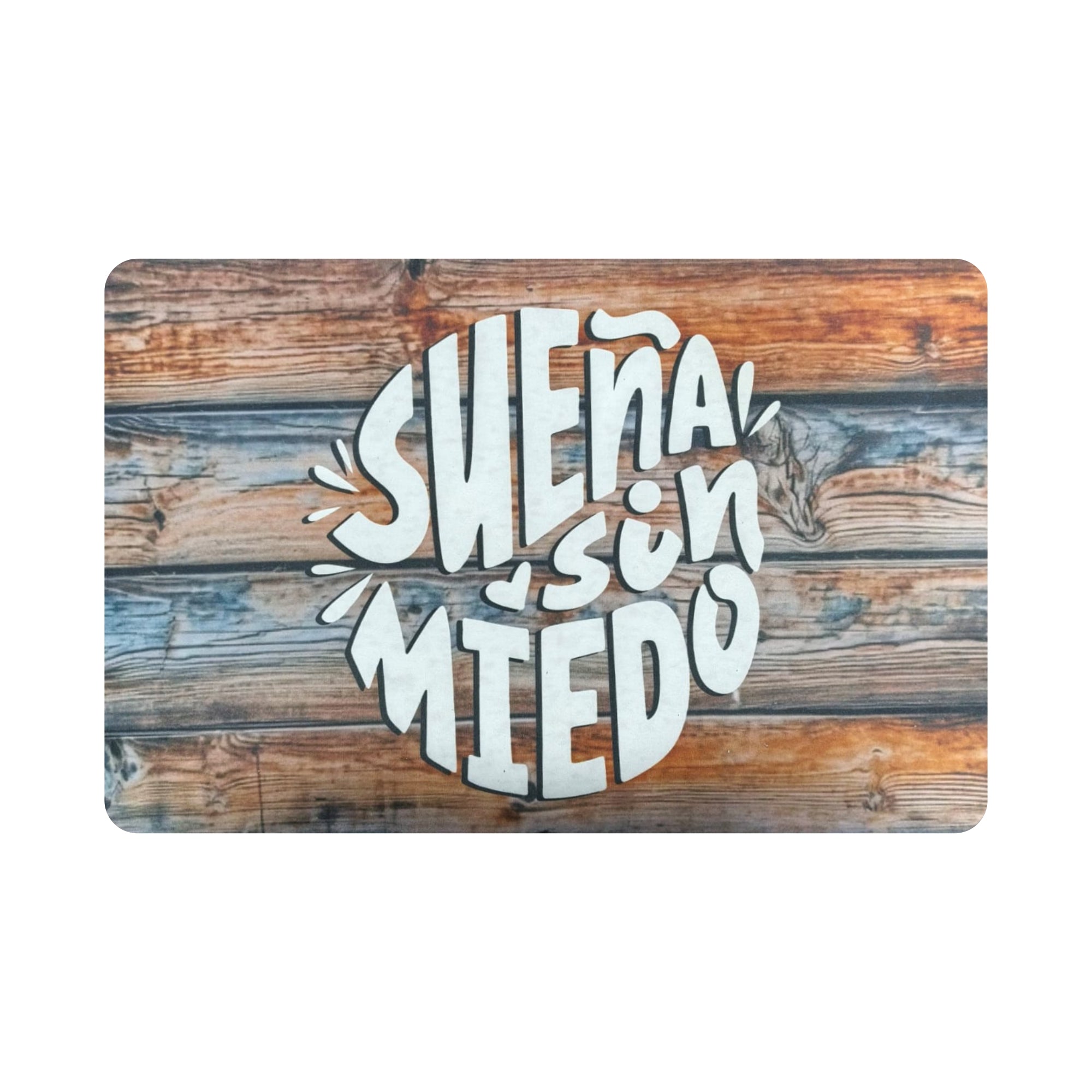 Tapete De Entrada Nuestra Tierra Impreso 40x60 Cm 300 (Setx2 unidades)