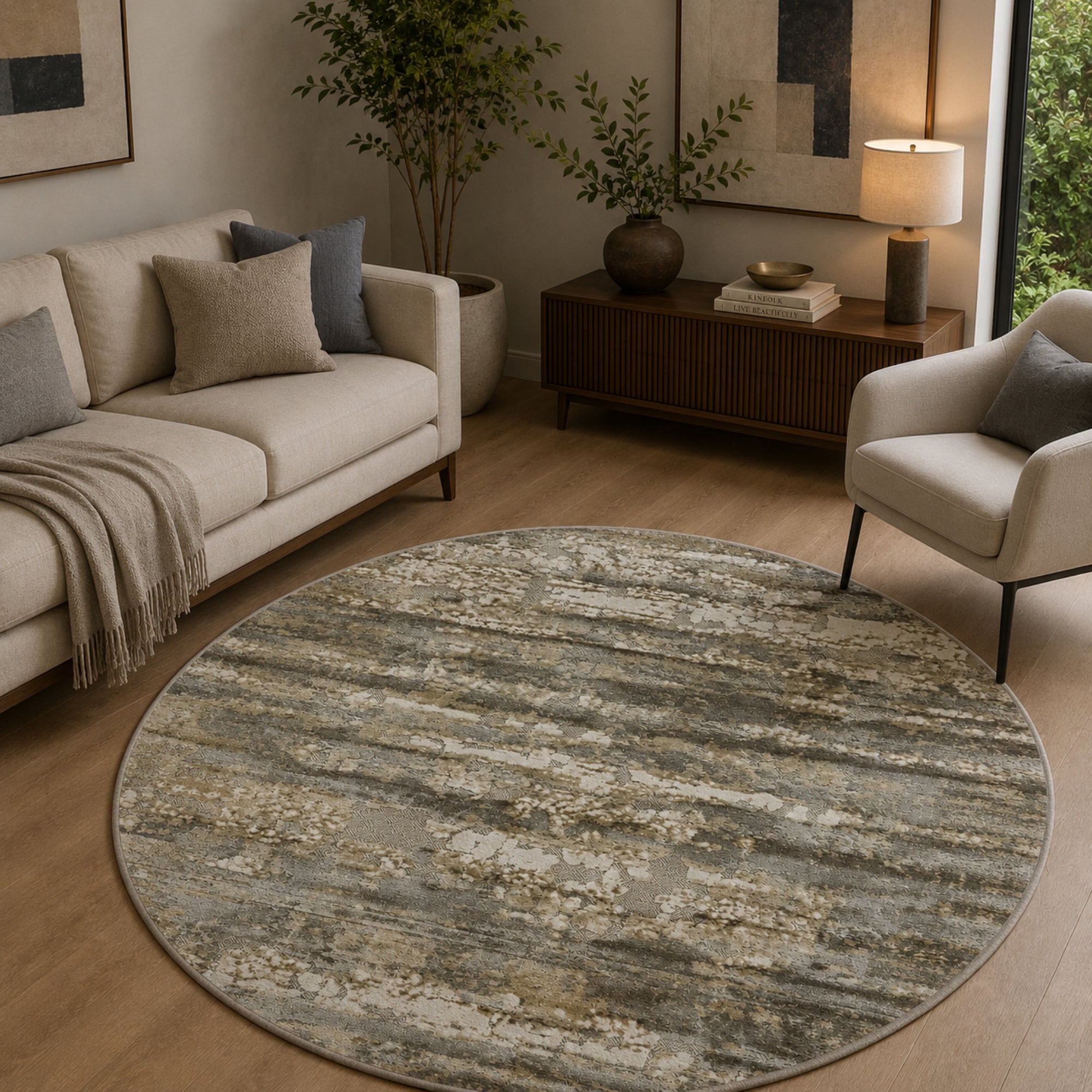 Alfombra Dakota Redonda 200x200 Cm 300