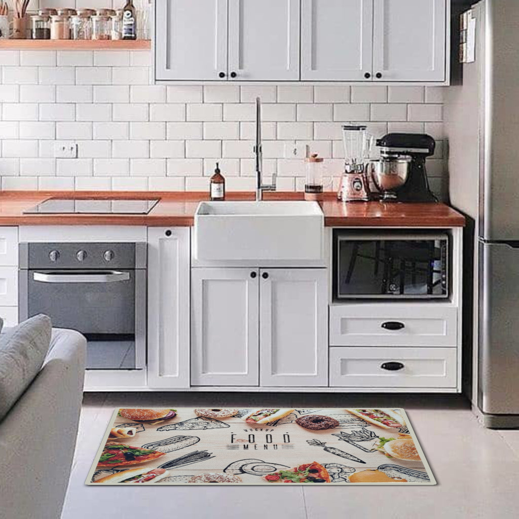 Alfombra Cocina Impresa 40x60 cm Setx2 unidades 300
