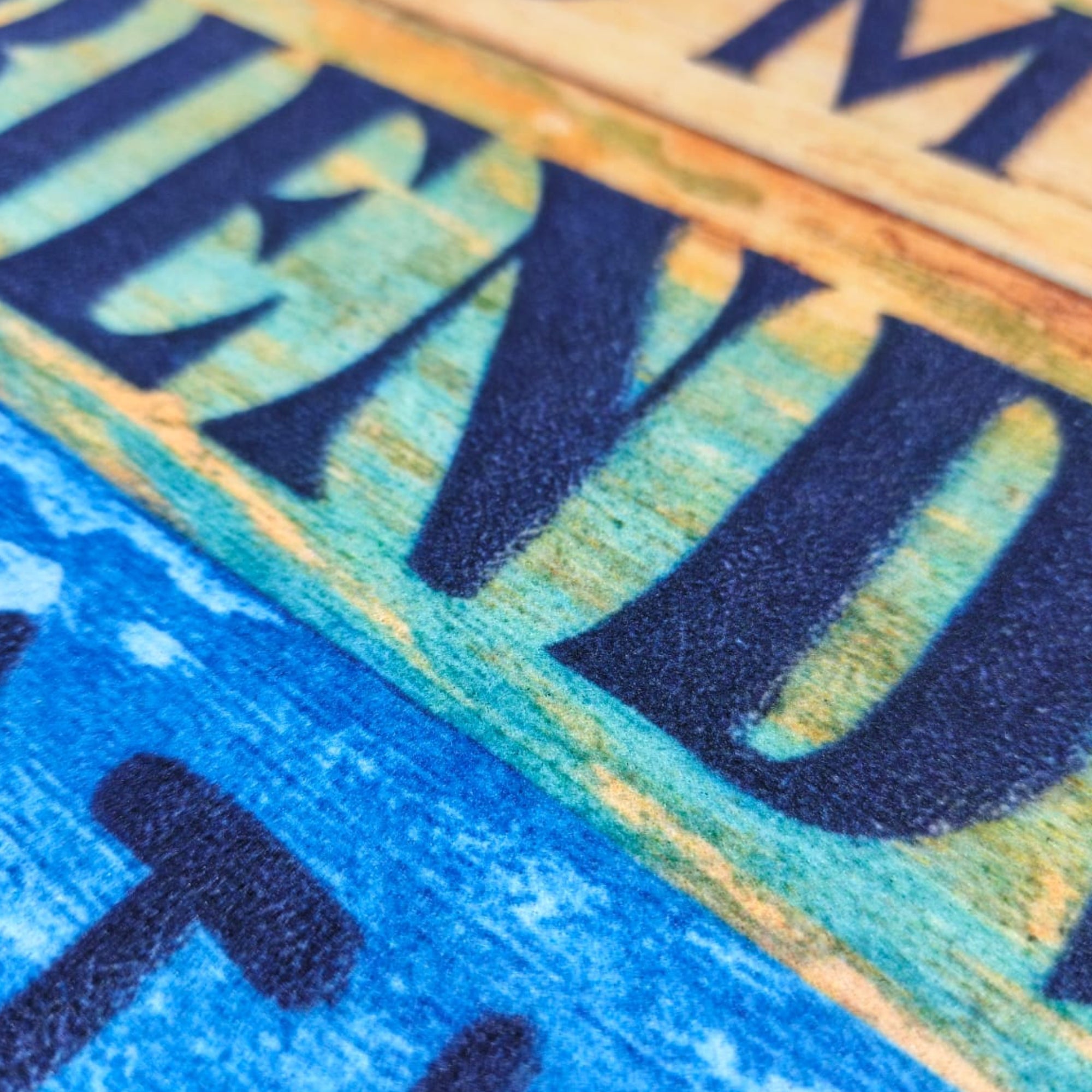 Tapete De Entrada Impreso Welcome 40x60 Cm 400 (Setx2 unidades)