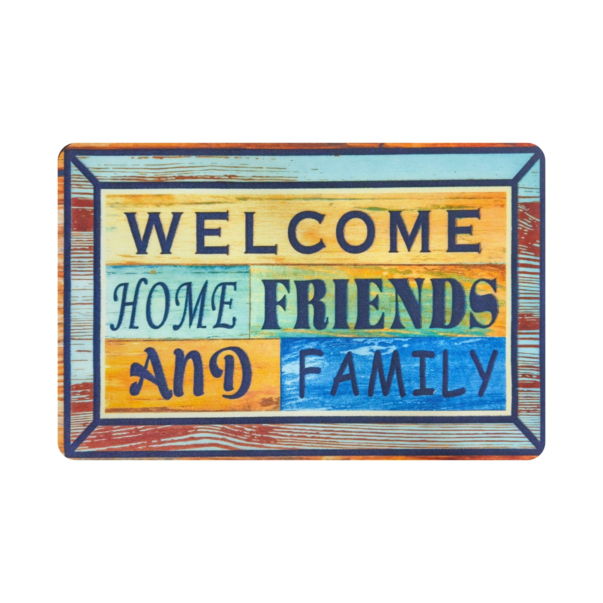 Tapete De Entrada Impreso Welcome 40x60 Cm 400 (Setx2 unidades)