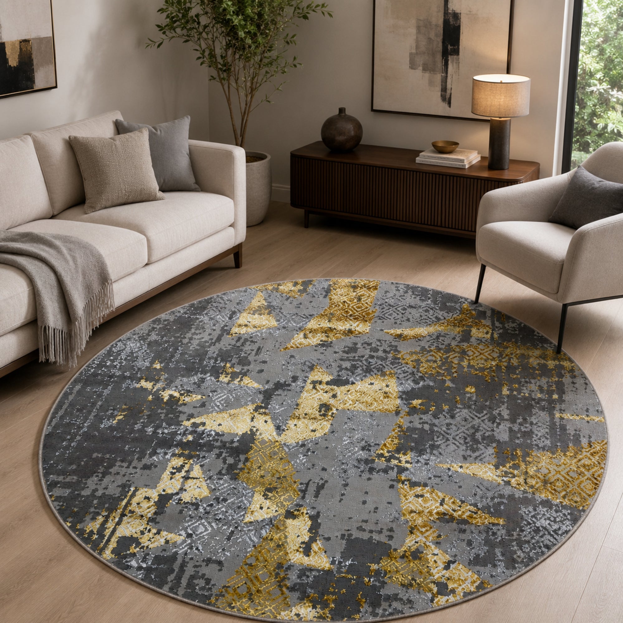 Alfombra Siena Redonda 160x160 Cm 500