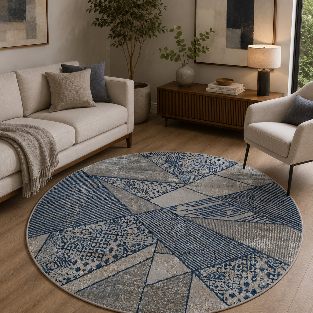 Alfombra Siena Redonda 160x160 Cm 600