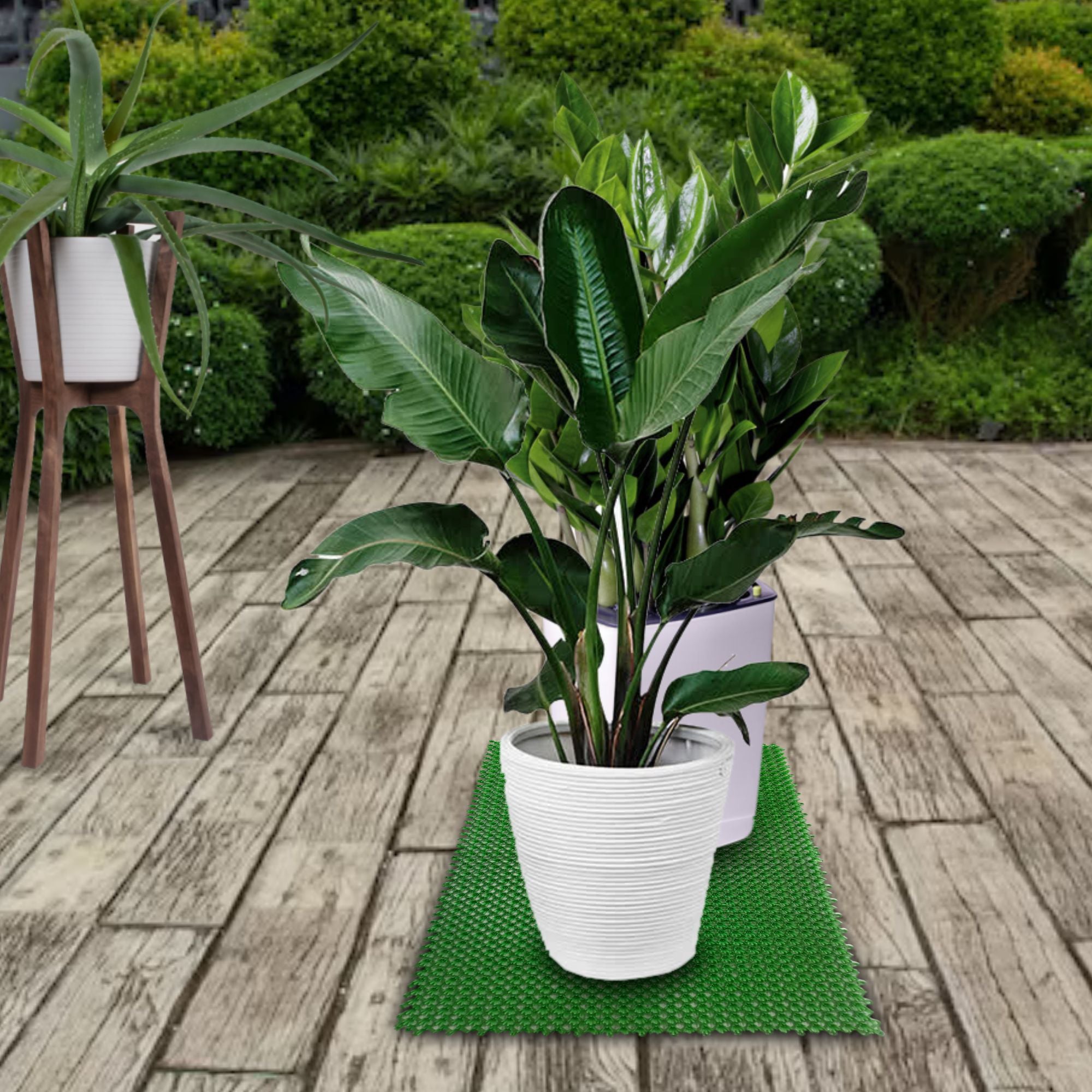 Tapete De Entrada Step In 40x60 Cm Setx2 Unidades Verde