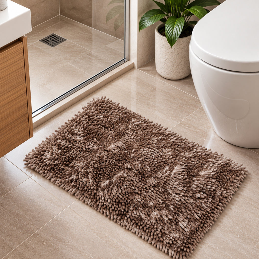 Alfombra De Baño Aruba 40x60 Cm Gris