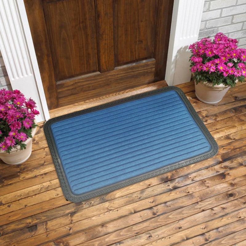 Tapete De Entrada Panama Setx2 Unidades 45x45 cm Azul