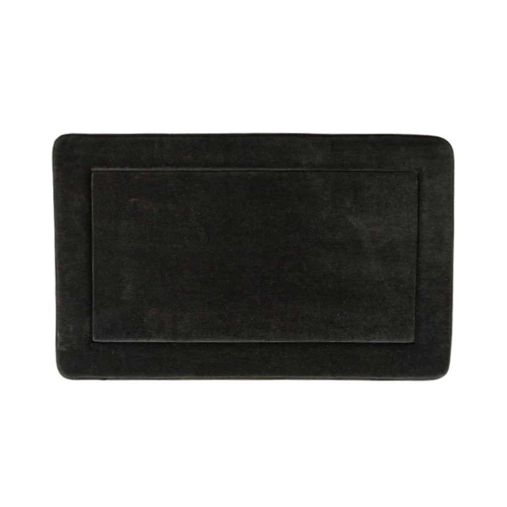 Alfombra De Baño Bari 50x80 Cm Cm Negro
