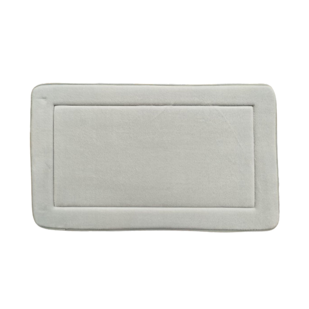 Alfombra De Baño Bari 50x80 Cm Cm Gris Claro