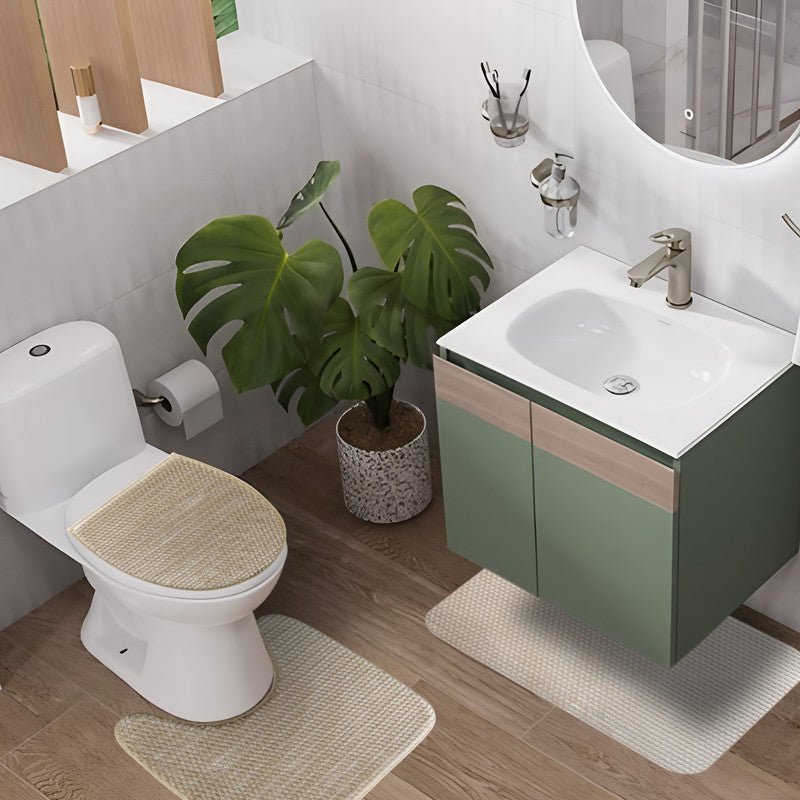 Setx3 Piezas Para Baño Baru Beige