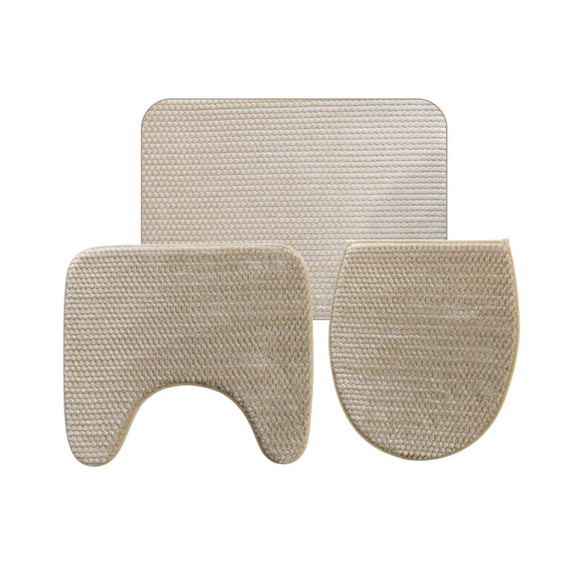 Setx3 Piezas Para Baño Baru Beige