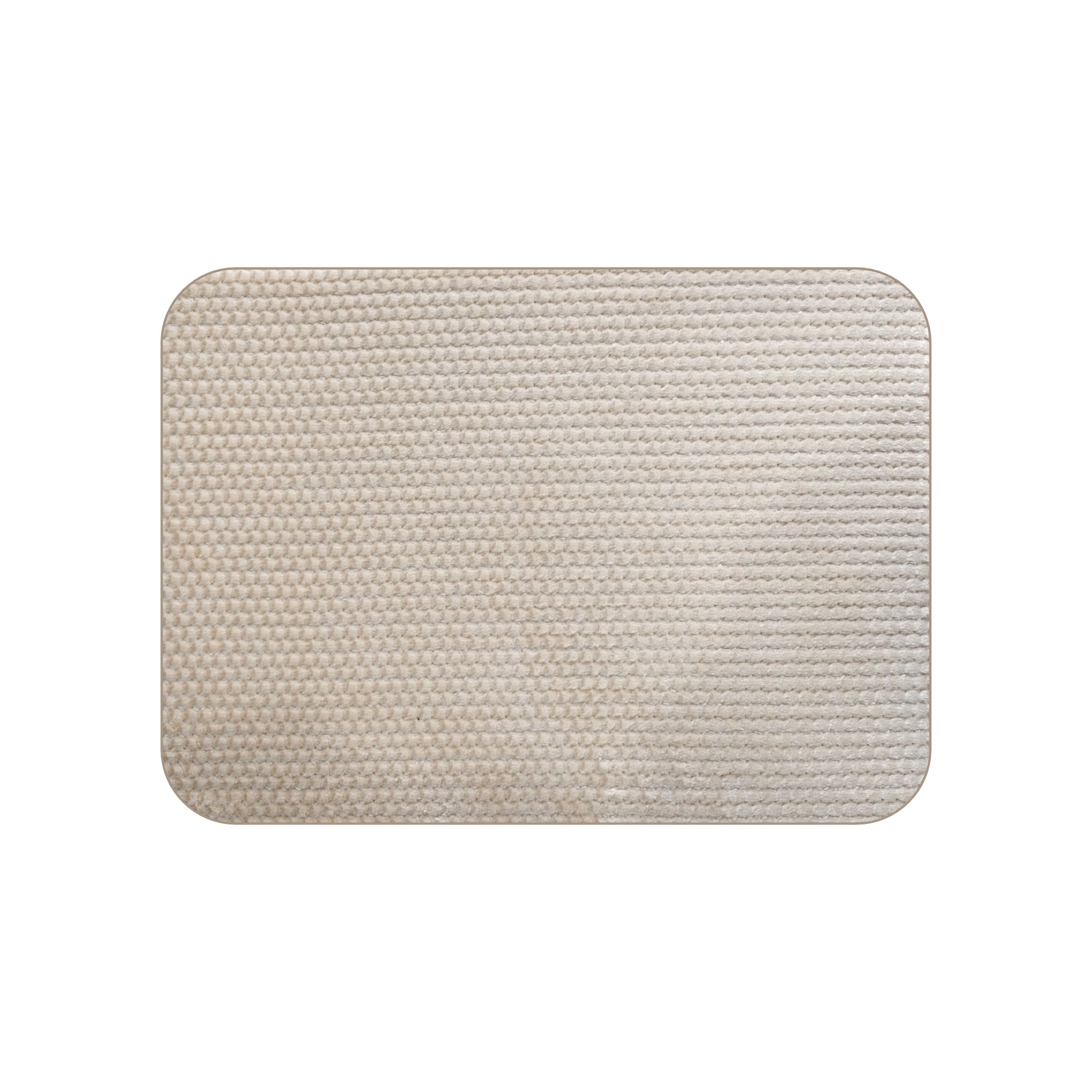 Alfombra Para Baño Baru 40x60 Cm Beige