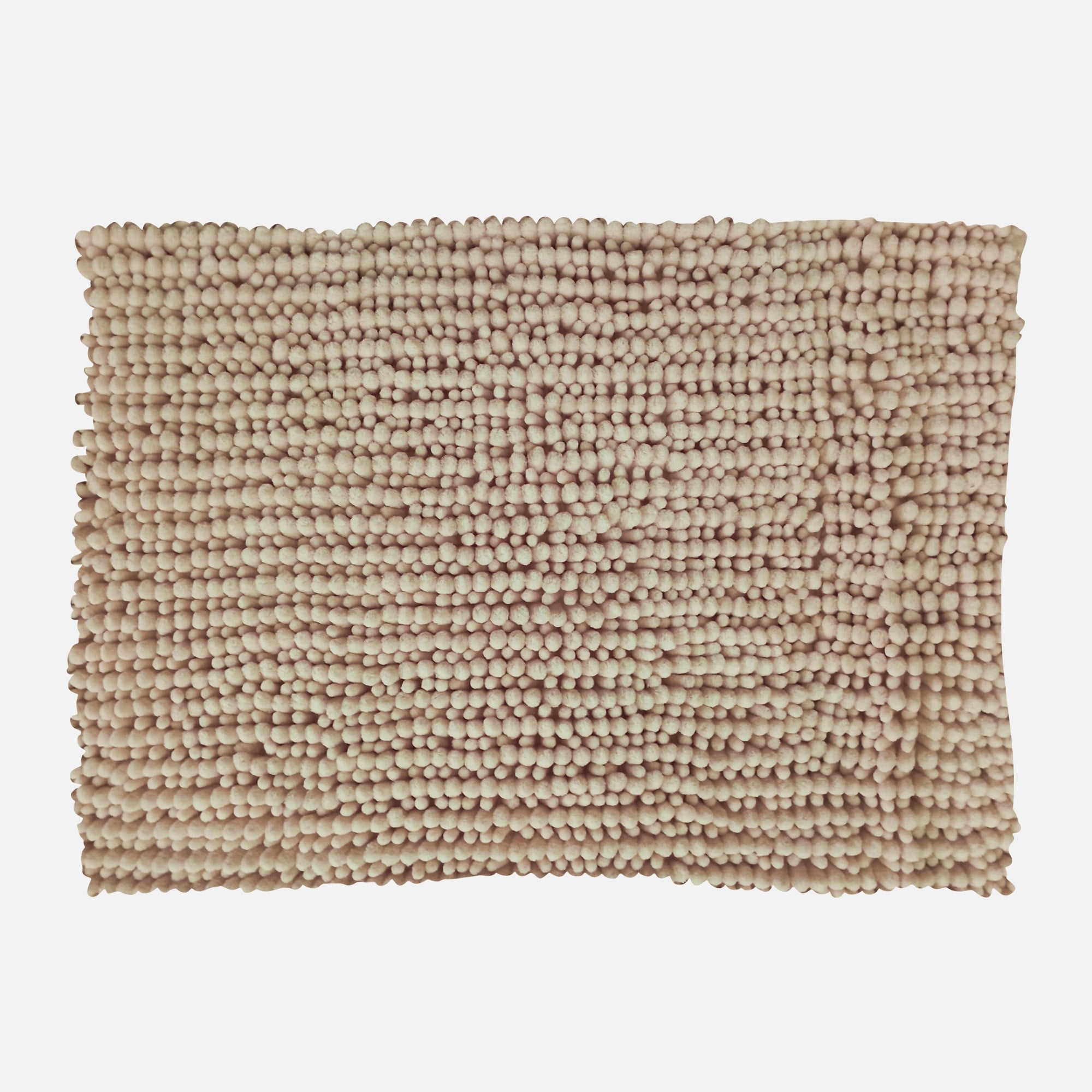 Alfombra De Baño Mix Chenille 40x60 Cm Beige