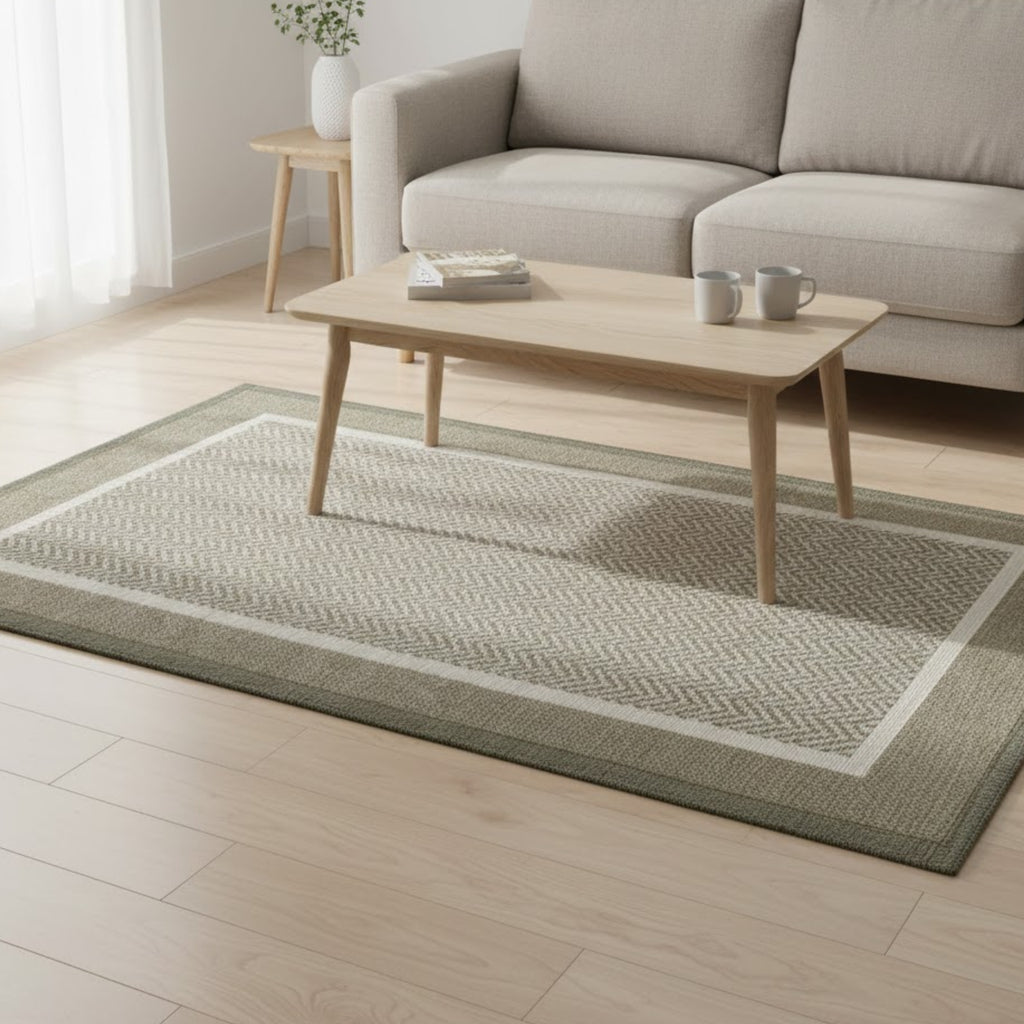 Alfombra interior práctica y decorativa que aporta confort y protege el piso. Su diseño multicolor y material resistente la hacen ideal para zonas de uso frecuente, ofreciendo orden visual y fácil mantenimiento diario.