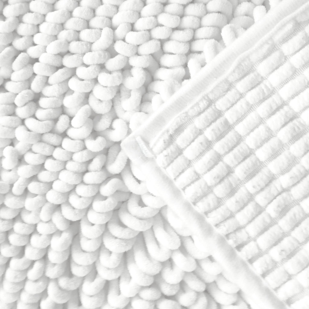 Alfombra De Baño Loop Soft 40x60 Cm Blanco