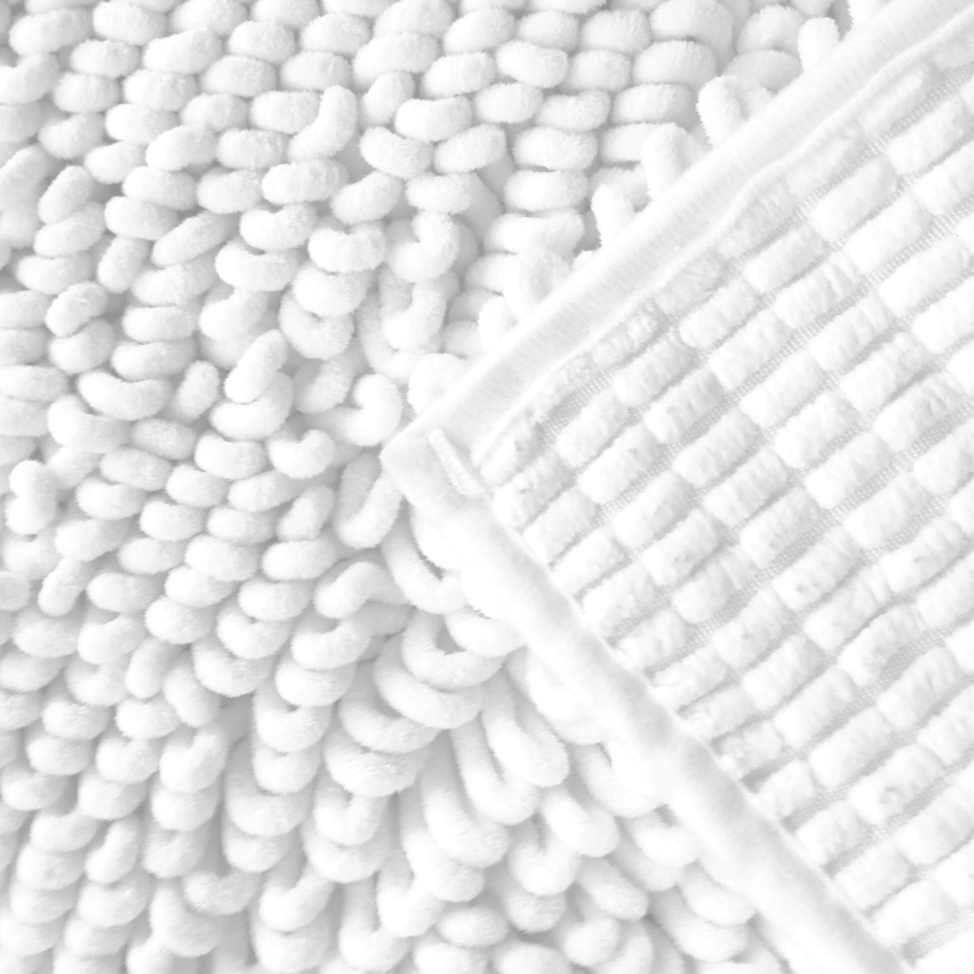 Alfombra De Baño Loop Soft 40x60 Cm Blanco