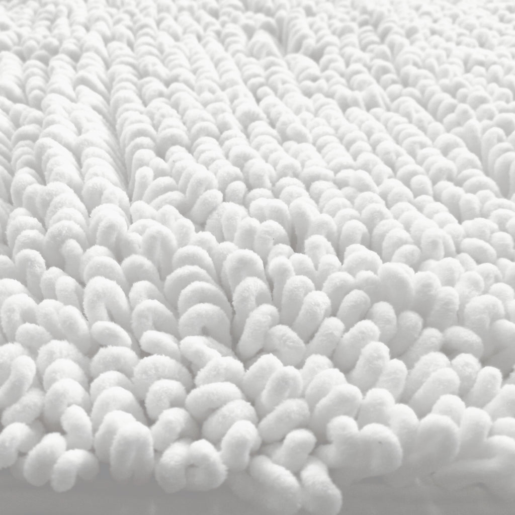 Alfombra De Baño Loop Soft 40x60 Cm Blanco