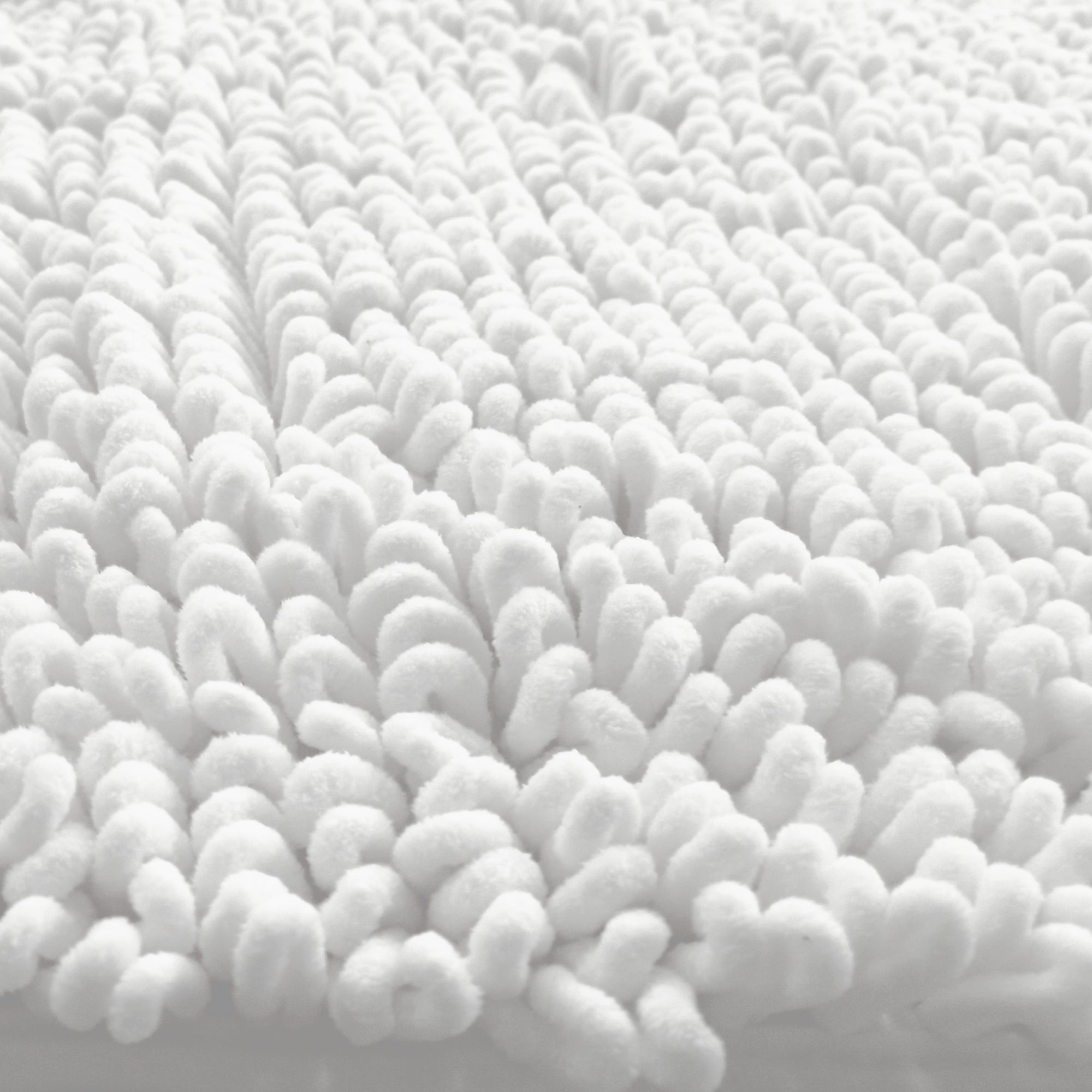 Alfombra De Baño Loop Soft 40x60 Cm Blanco