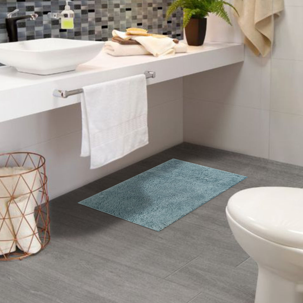 Alfombra De Baño Victoria 40x60 Cm Azul