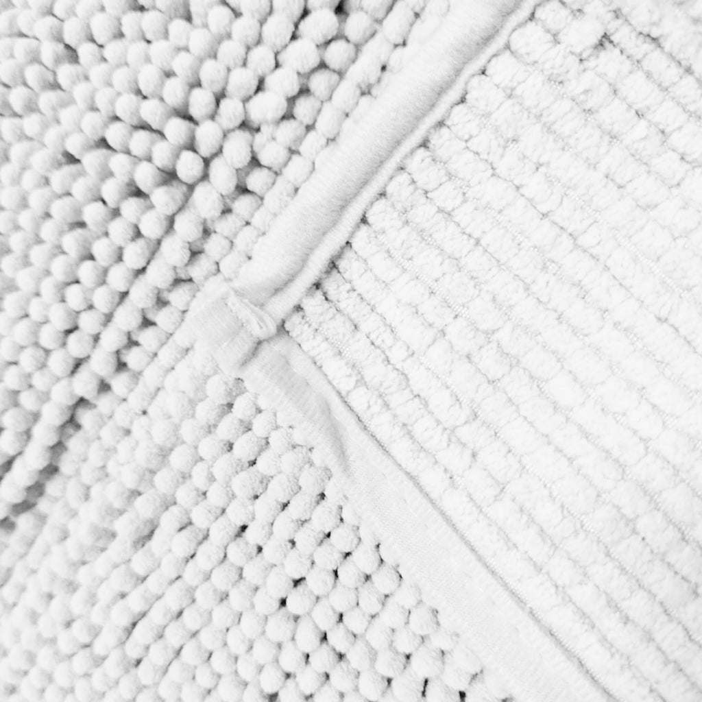Alfombra De Baño Ibiza 40x60 Cm Blanco