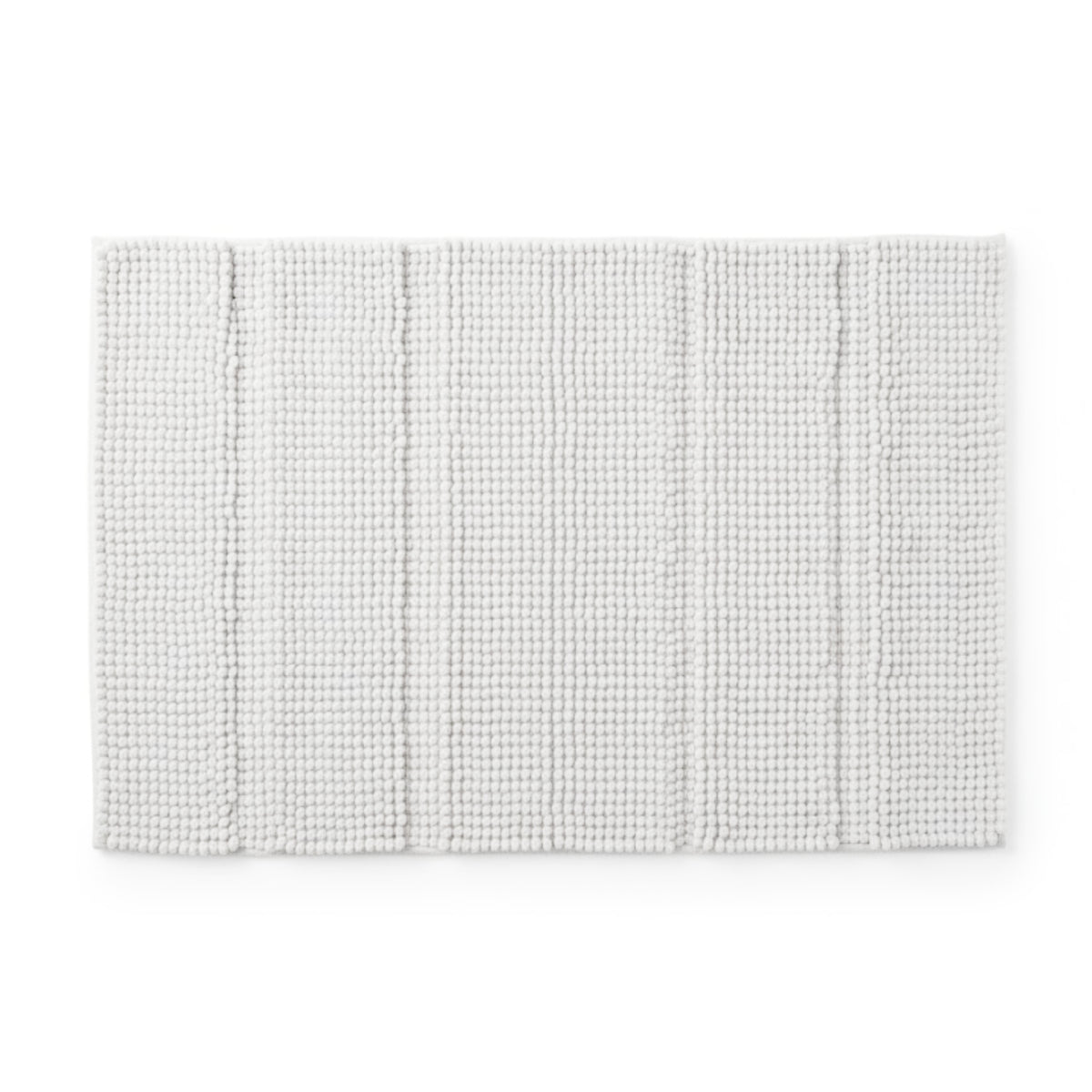 Alfombra De Baño Ibiza 40x60 Cm Blanco