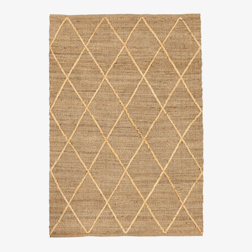 Alfombra Yute Cassava Cross 200x300 Cm