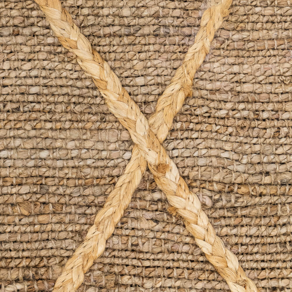 Alfombra Yute Cassava Cross 200x300 Cm