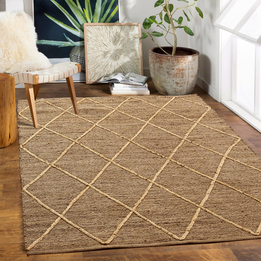 Alfombra Yute Cassava Cross 200x300 Cm