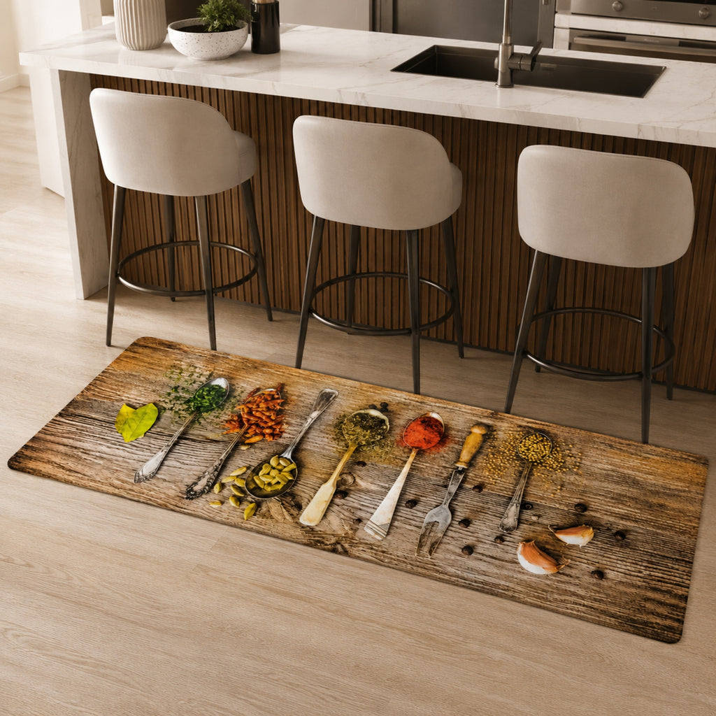 Alfombra Cocina Impresa Camino 50x140 Cm Diseño 200