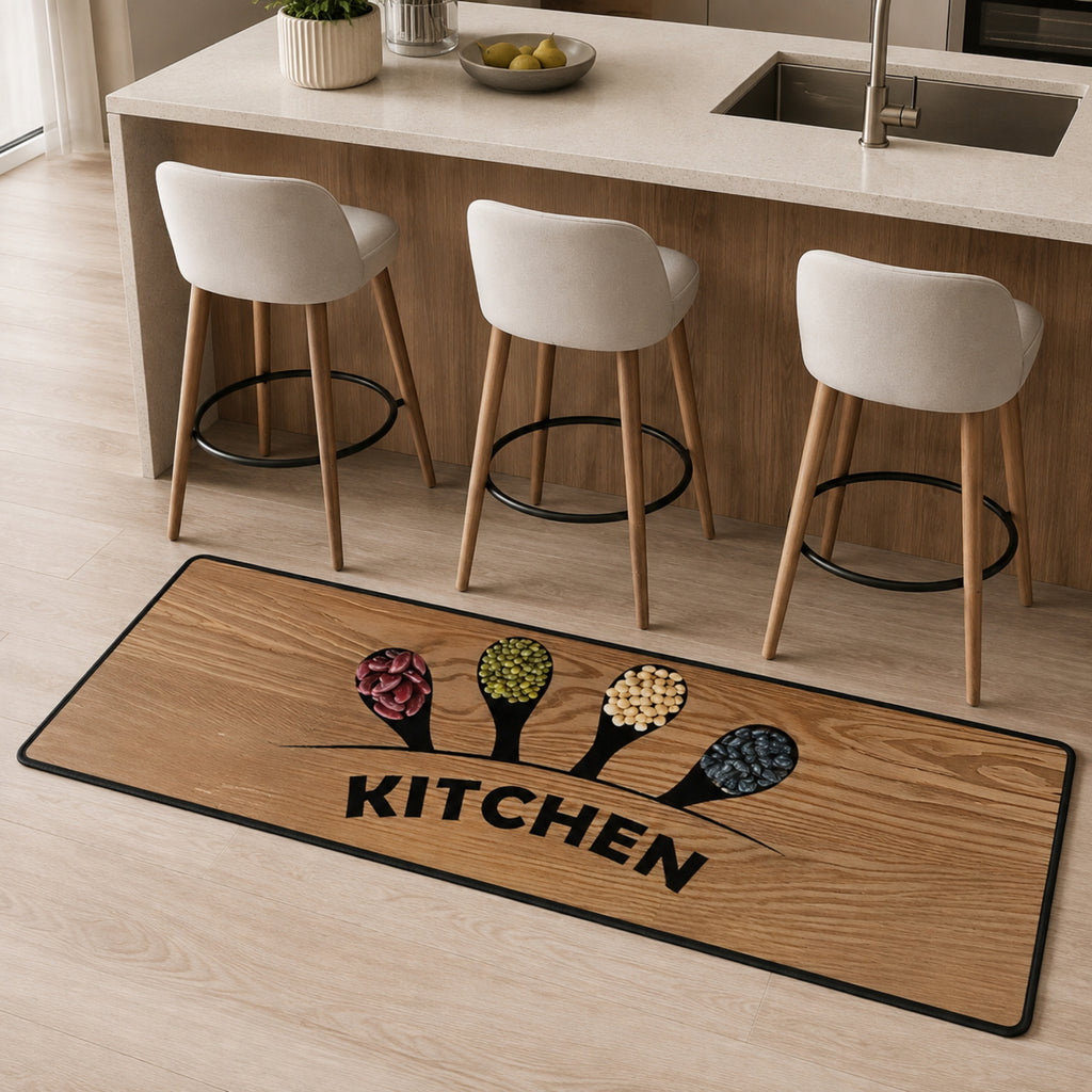 Alfombra Cocina Impresa Camino 50x140 Cm Diseño 400