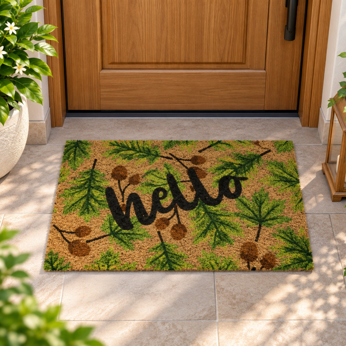 Tapete De entrada Coco Design Sinthetic 40x90 Cm 200