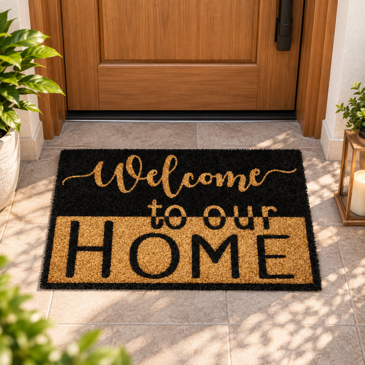 Tapete De entrada Coco Design Sinthetic 40x90 Cm 300