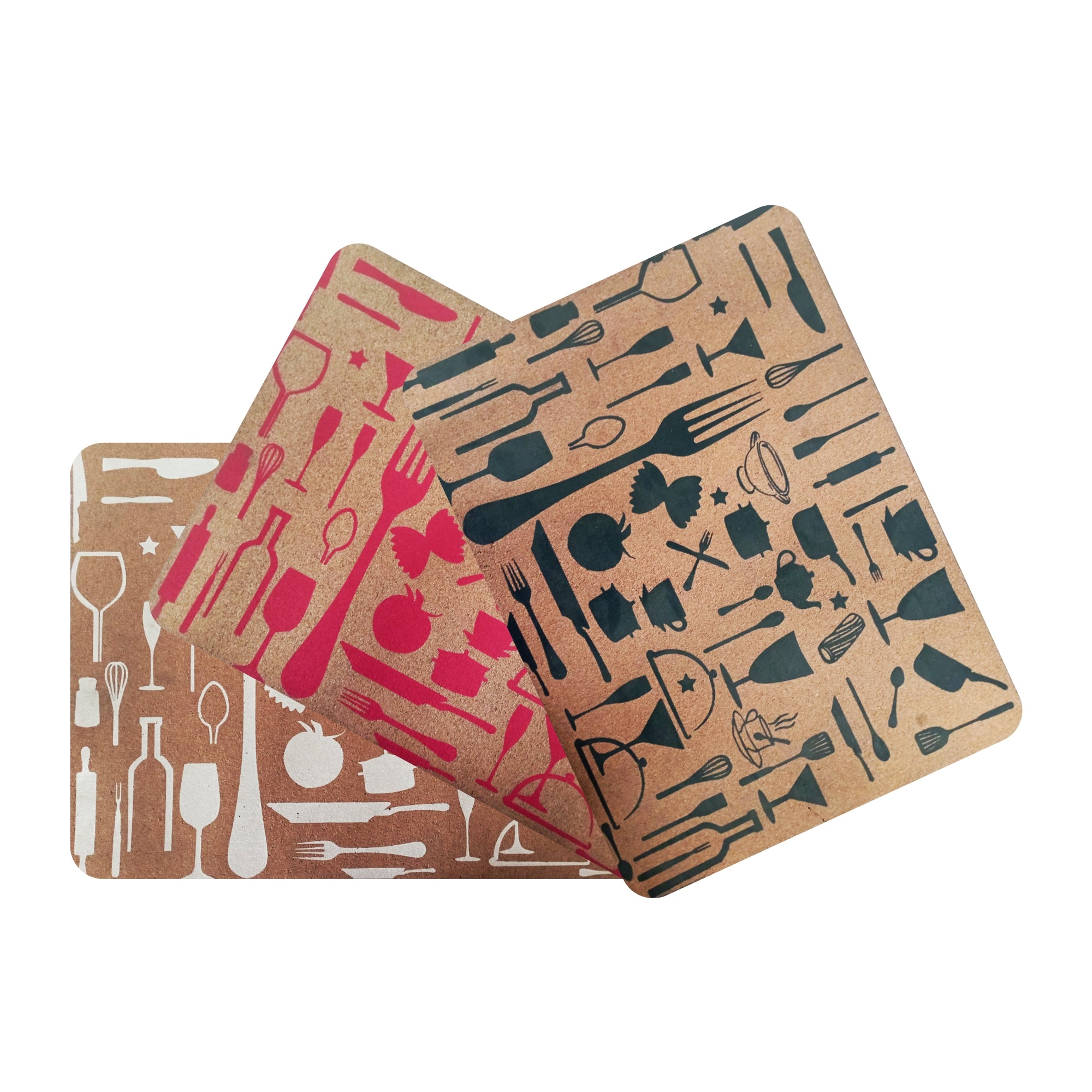 Individual Corcho Setx6 Unidades (Surtido)