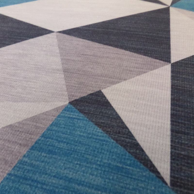 Cojin Geometric Blue 45x45 Cm 102
