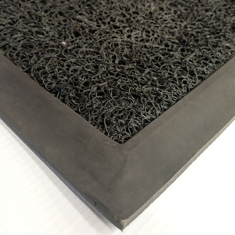 Tapete De Entrada Confortmat Perfil 80x120 Cm Negro