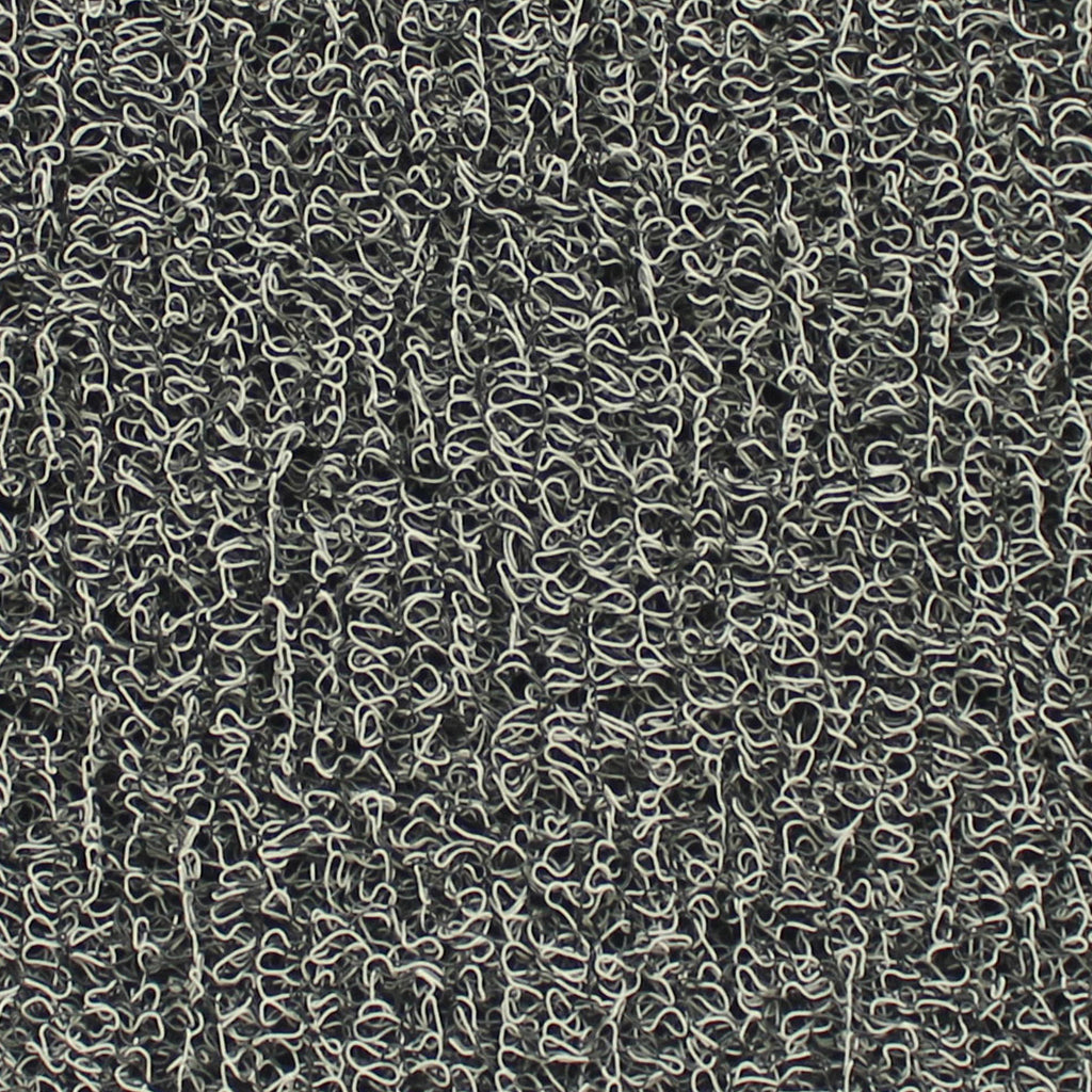 Tapete De Entrada Bicolor 40x60 Cm Negro/Gris Setx2 Unidades