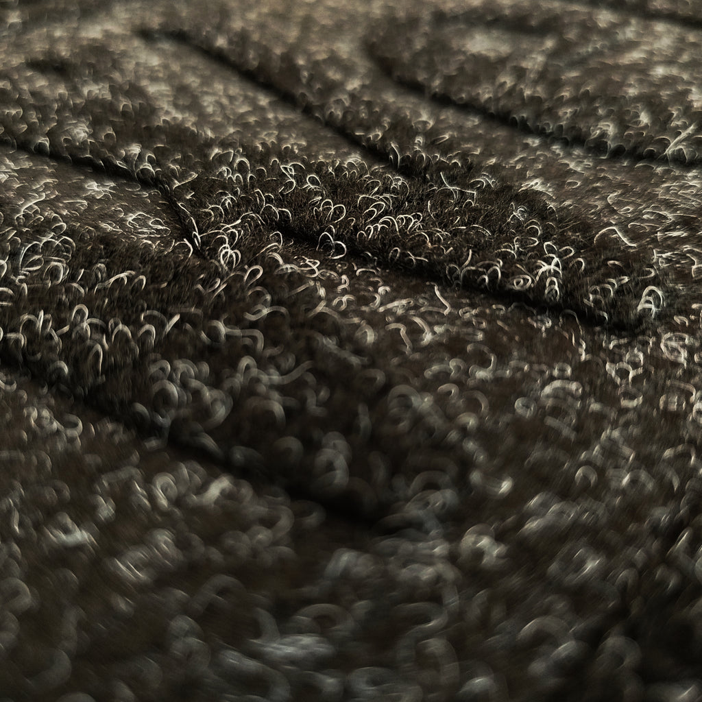 Tapete de entrada eco texture 50x90 cm negro