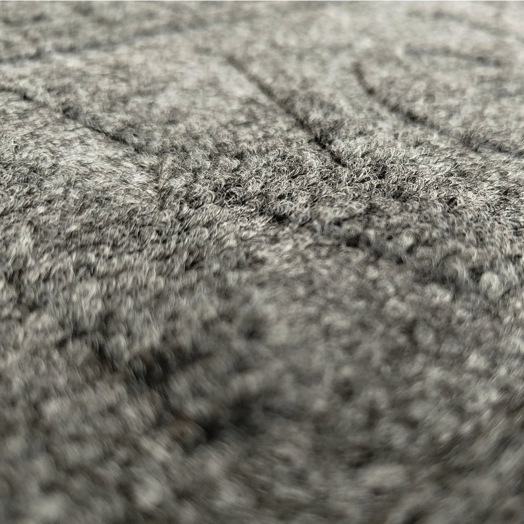 Tapete de entrada eco texture 40x60 cm setx2 unidades gris