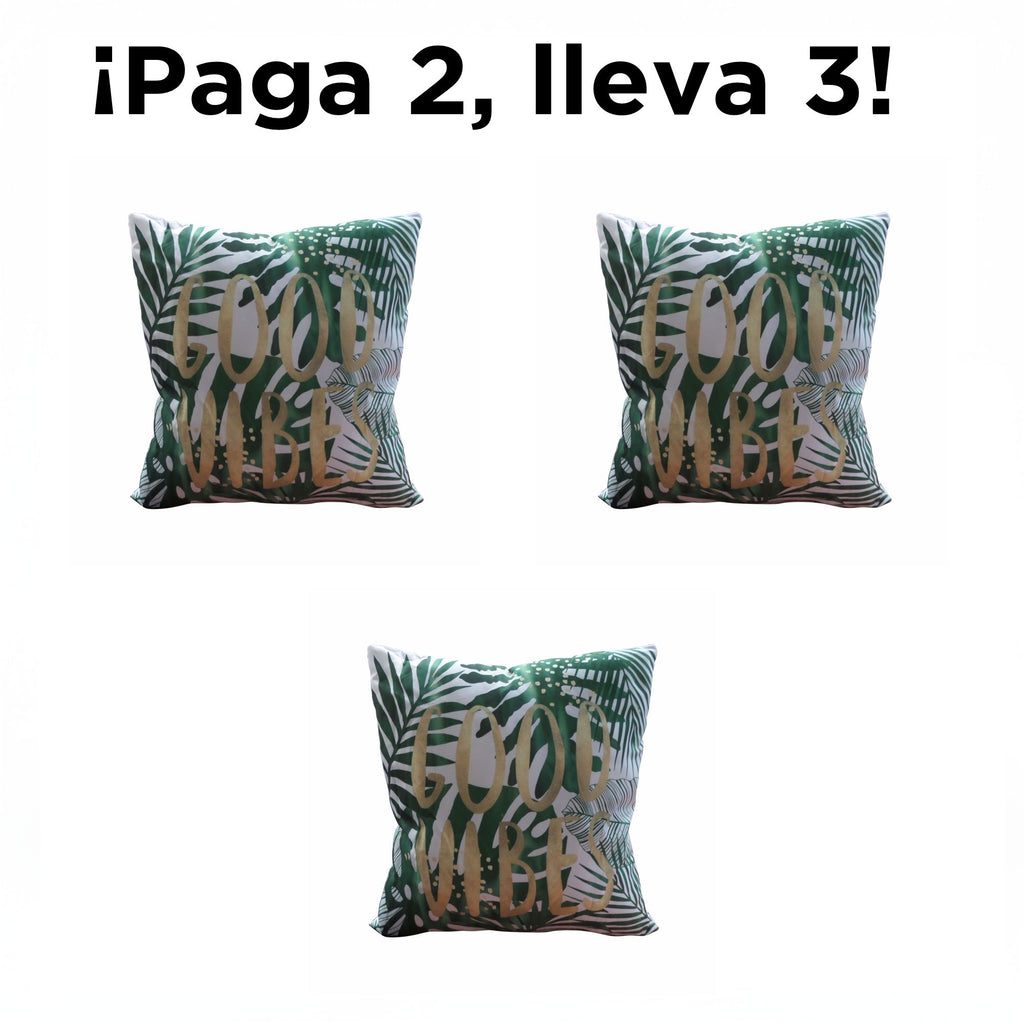 Cojín decorativo multicolor que aporta confort, estilo y calidez al hogar. Su textura agradable y material resistente lo hacen ideal para salas y dormitorios, mejorando el descanso y renovando la decoración diaria.