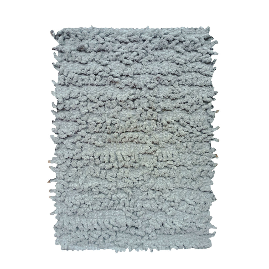 Tapete De Baño Shaggy Loop 40x60 Cm Gris