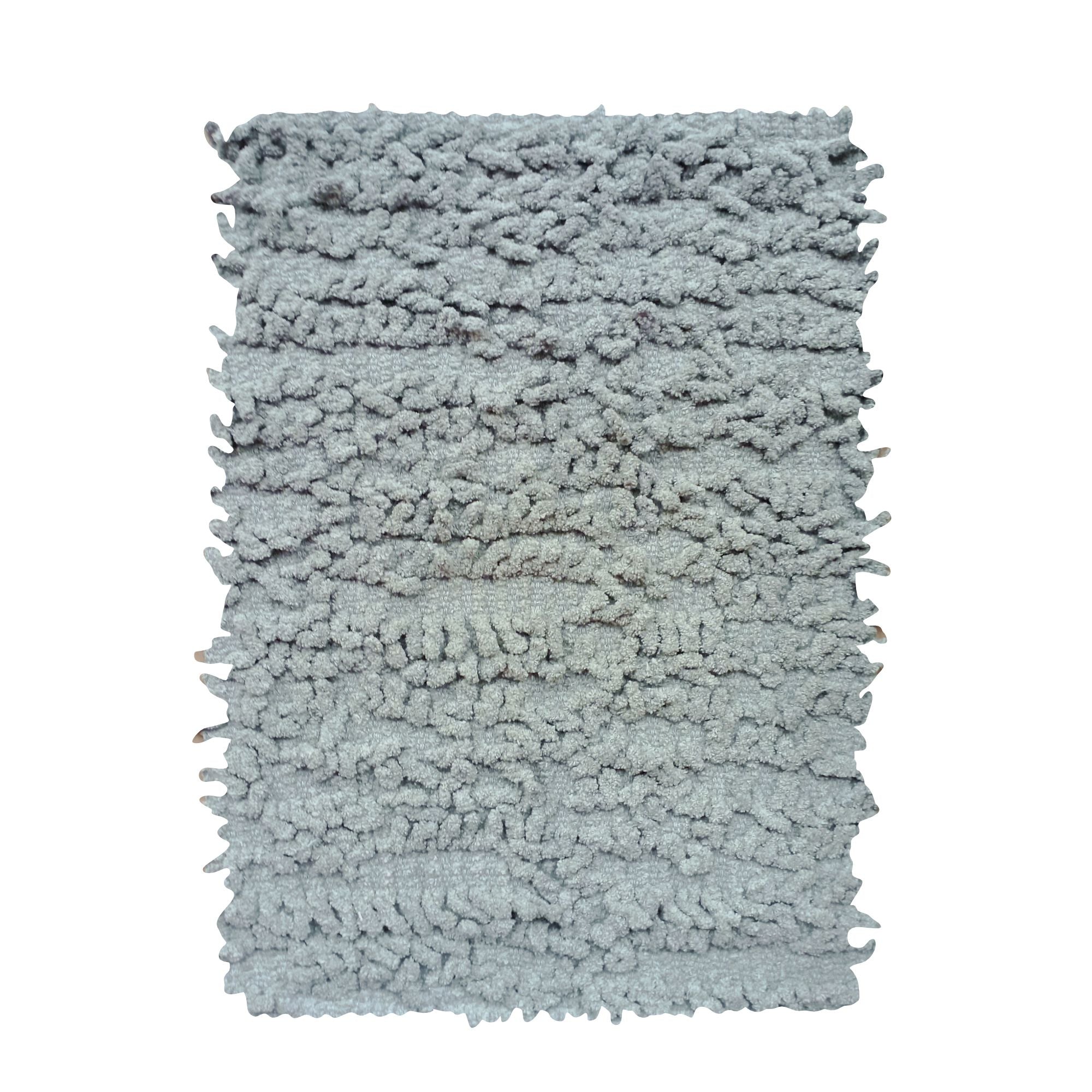 Tapete De Baño Shaggy Loop 40x60 Cm Gris