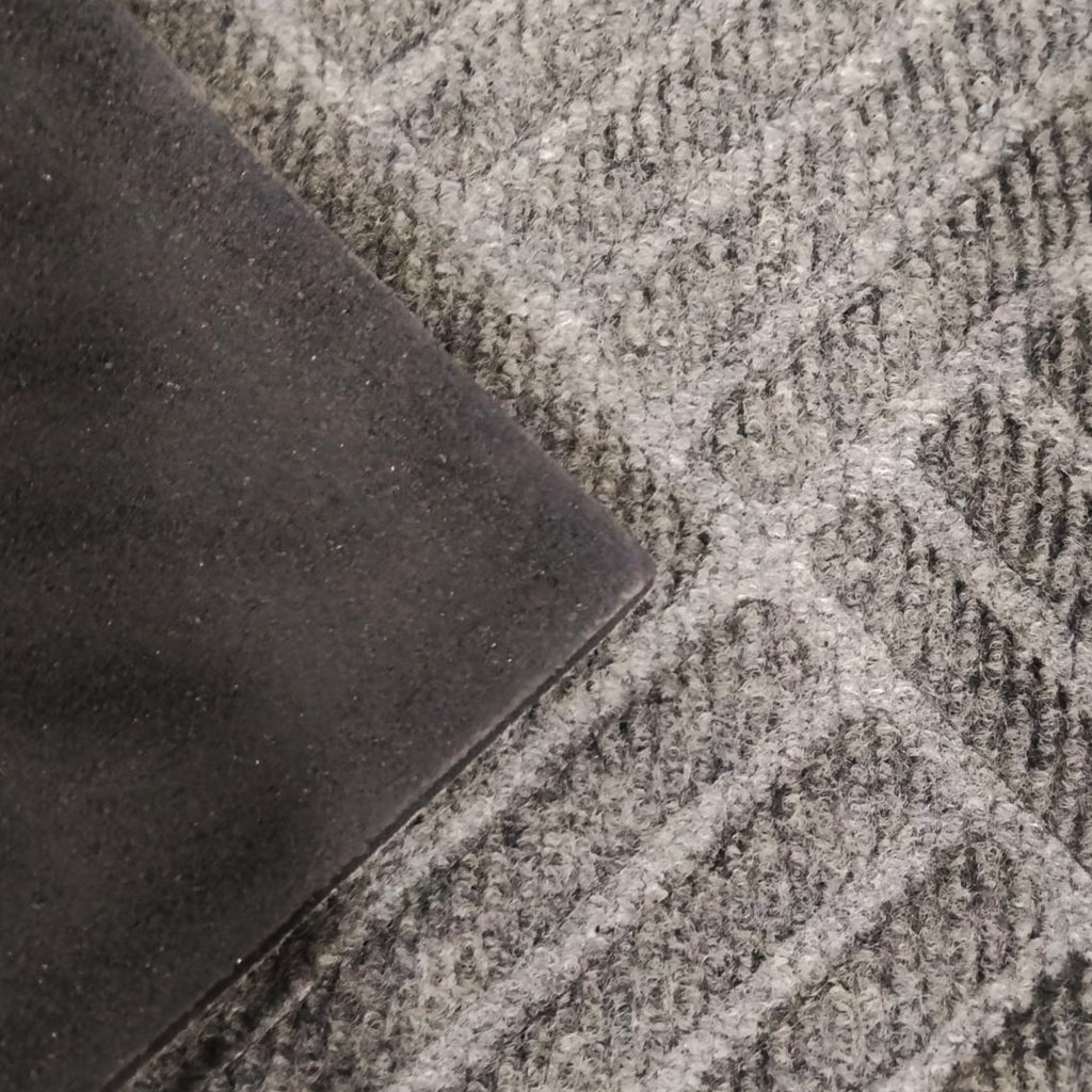 Tapete De Entrada Orion 45x75 Cm Gris Setx2 unidades