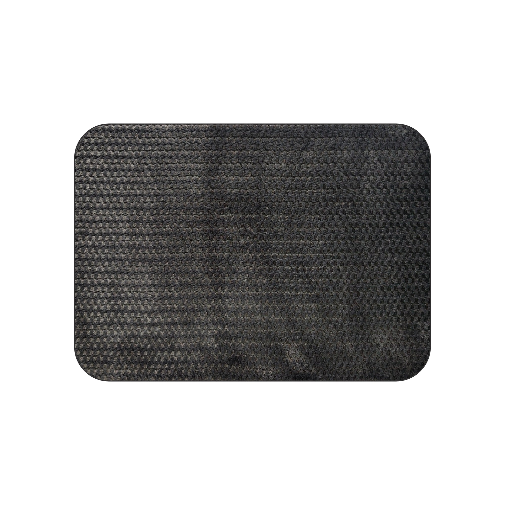 Alfombra Para Baño Baru 40x60 Cm Gris Oscuro