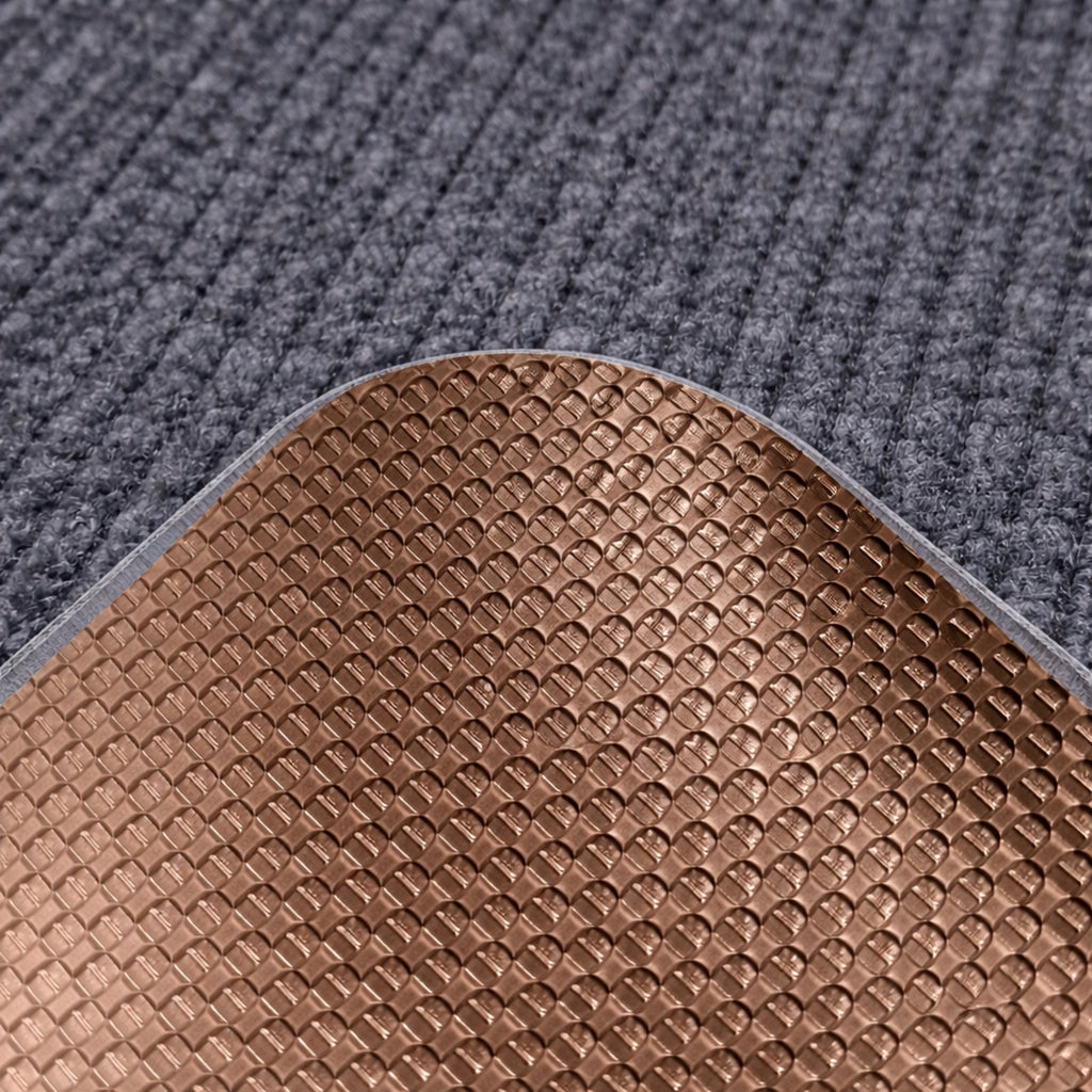 Alfombra Camino Acanalado 60x180 Cm (Gris Claro)