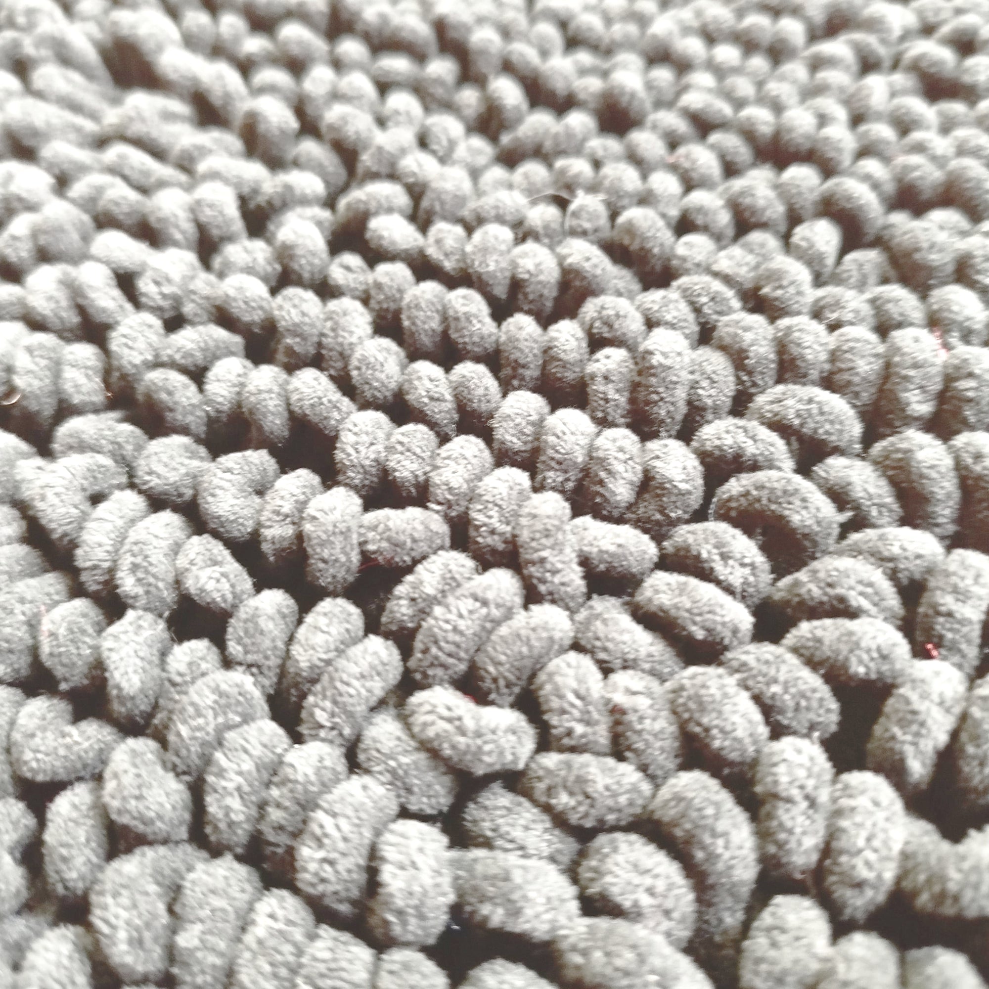 Alfombra De Baño Loop Soft 40x60 Cm Gris Claro